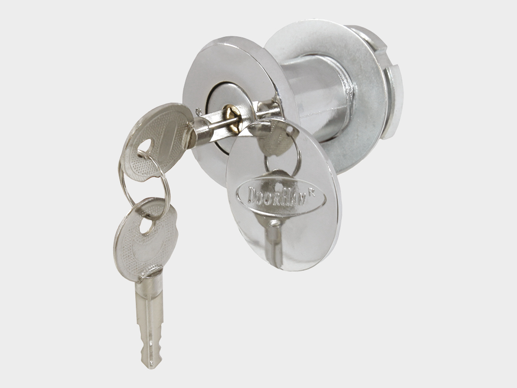 External release mechanism LOCK used to open sectional doors in case of blackout if there is no pass door or another alternative entrance into the garage